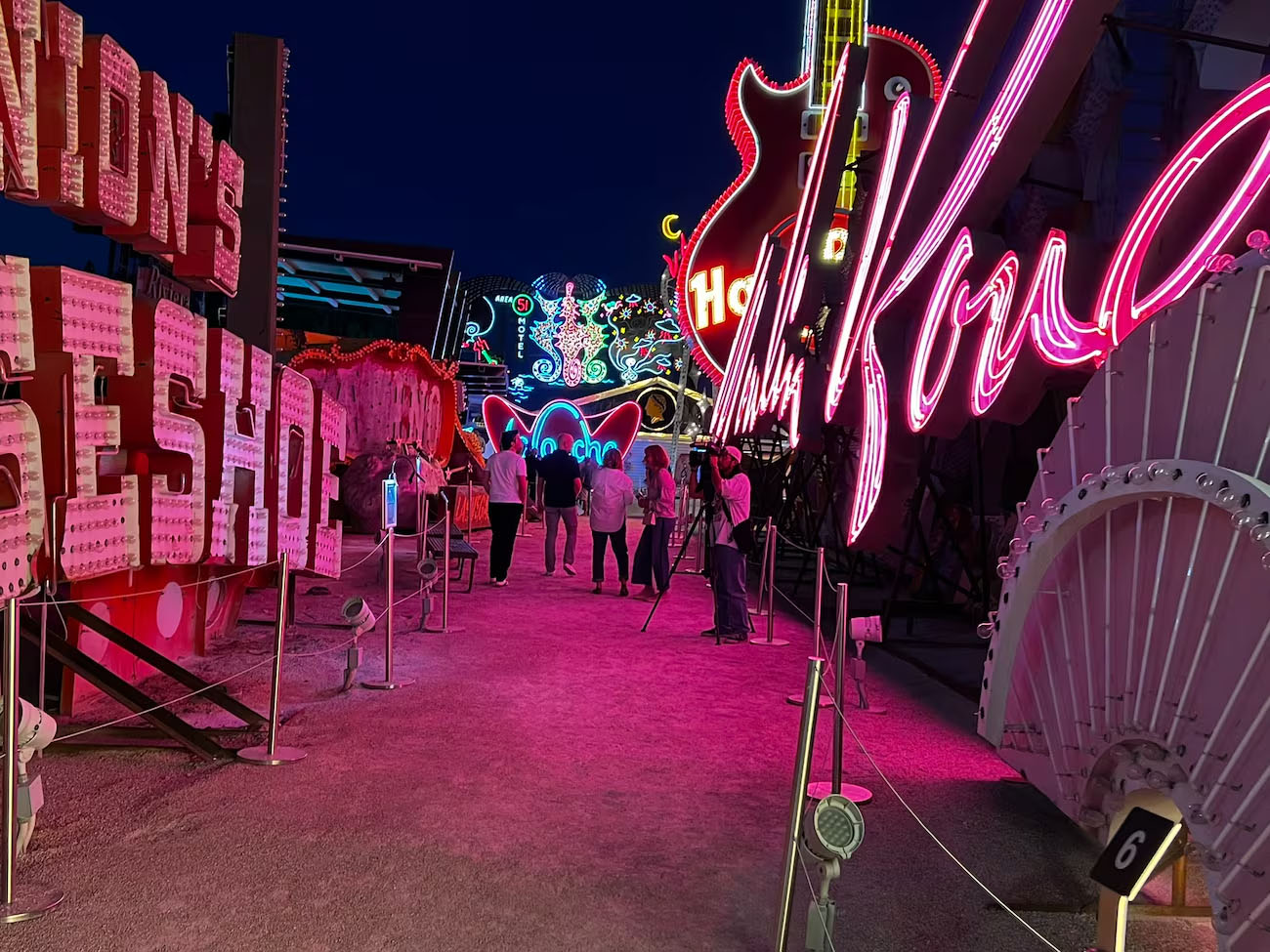 The Neon Museum: where old Las Vegas signs go to glow